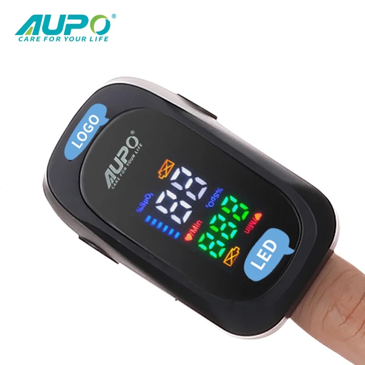 In Stock! Hand Held Blood Oxygen Monitor Jumper Meter Finger Pulse oximetro Digital LCD Display Medical Fingertip Pulse Oximetre