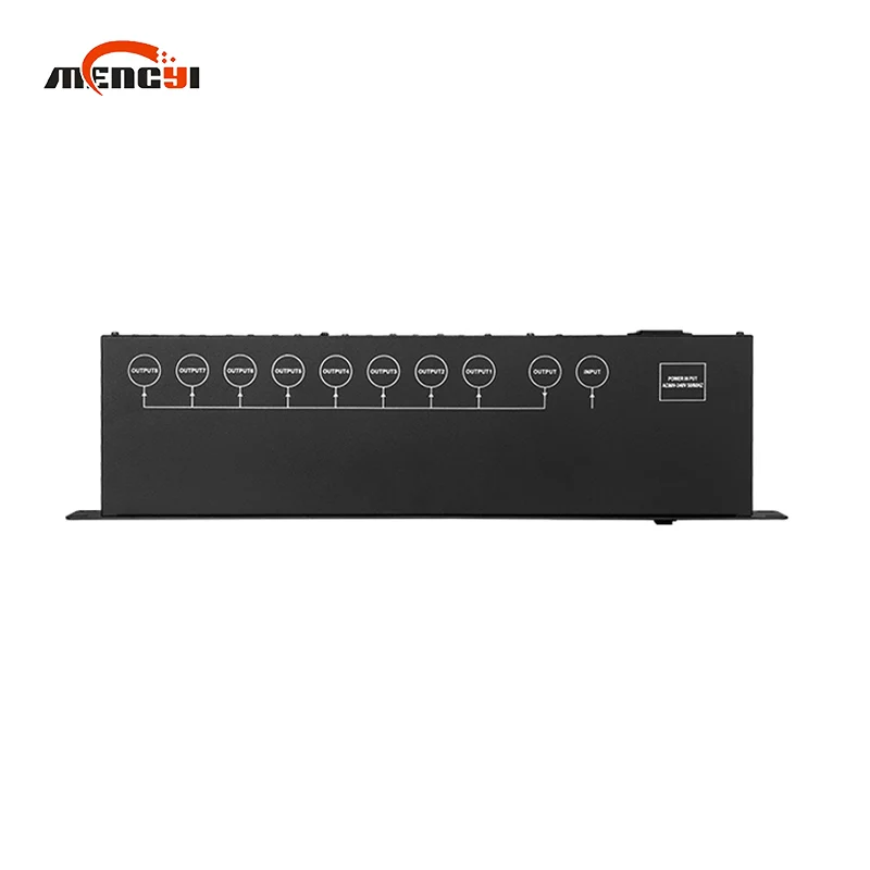 8 DMX Out 1 In DMX512 8CH усилитель сигнала сплиттер для свадьбы/DJ/Вечеринки/диско контроллер