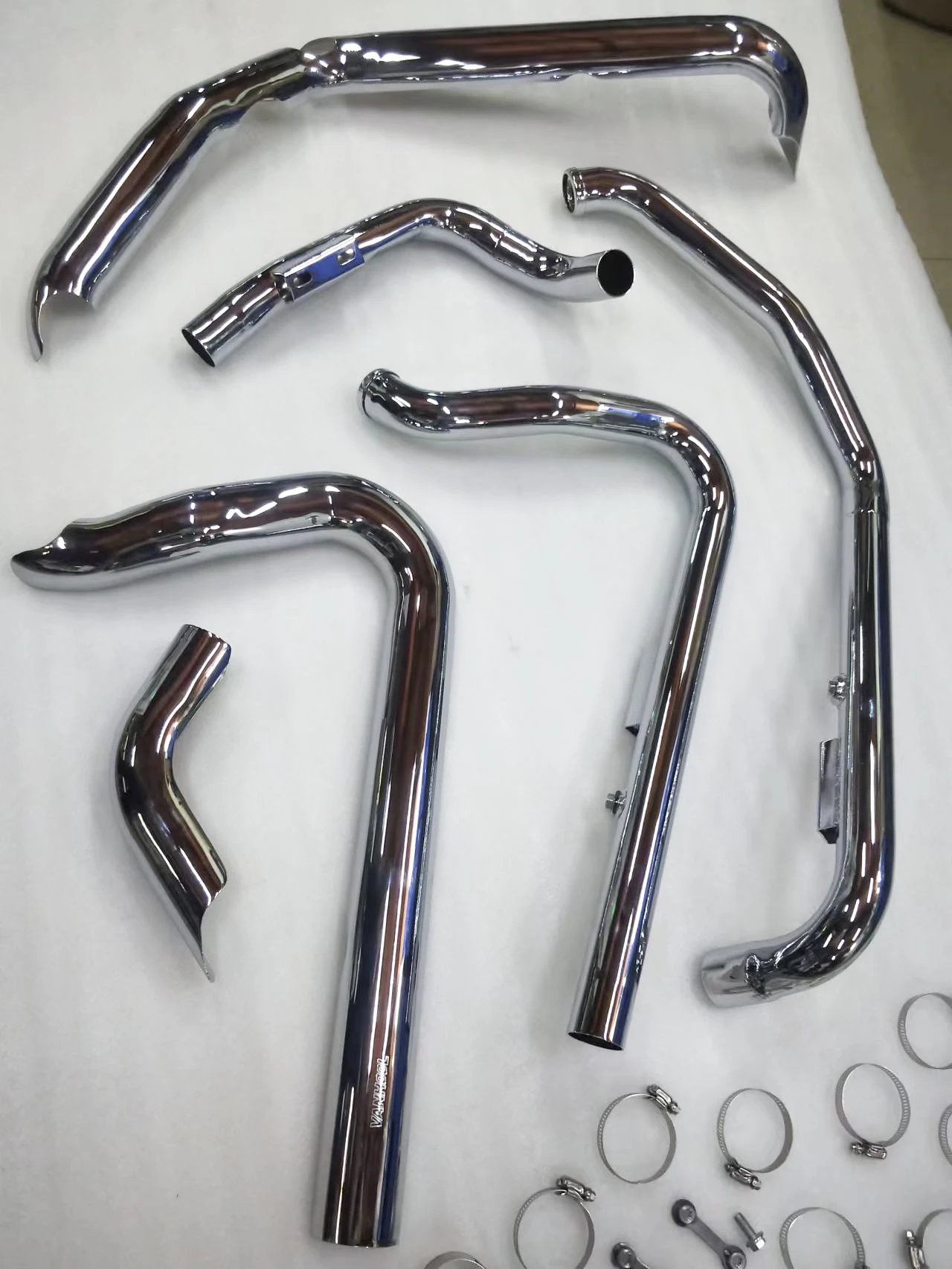 High performance exhaust system pipe for Harley Gliding and King road