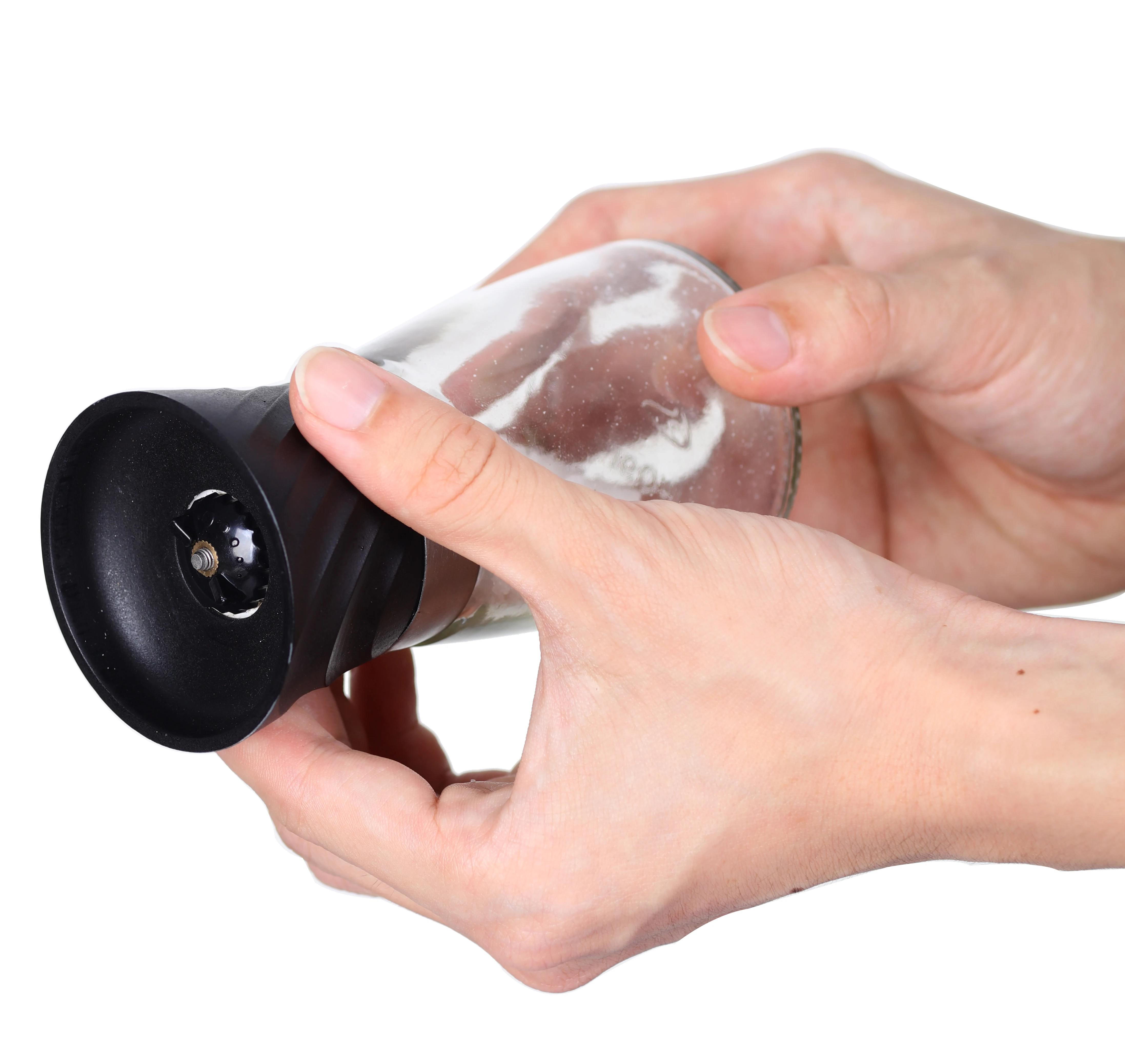 Great standard glass Ceramic mechanism adjustable grinder jar