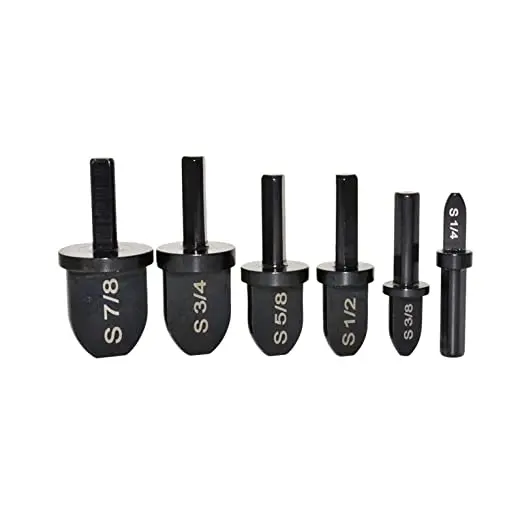6pc Air Conditioner Copper Pipe Tube Expander Swaging Tool Drill Bit Set 7/8 3/4 5/8 1/2 3/8 1/4 Inch