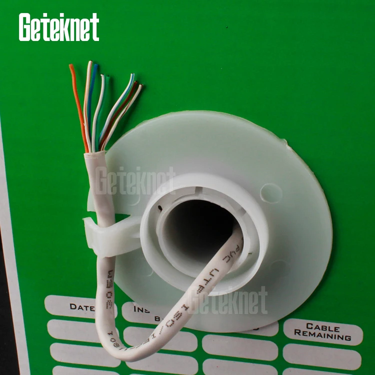 GETEKnet OEM OFC pure Copper 100% cat5e cat6a cat 6 cable foshan NINGBO sftp network cable 500m 100 pair cat6 cable