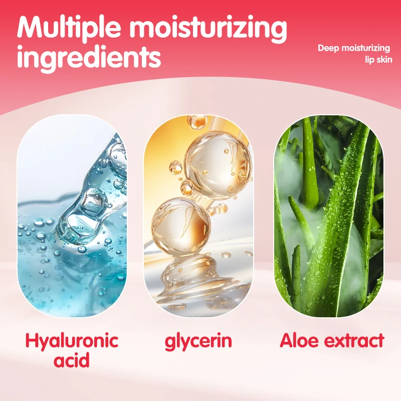 Wholesale Bulk Lip Pads Moisturizing Collagen Gel Lip Mask Sheet Hydrating Korean Pink Crystal Collagen Exfoliating Lip Mask