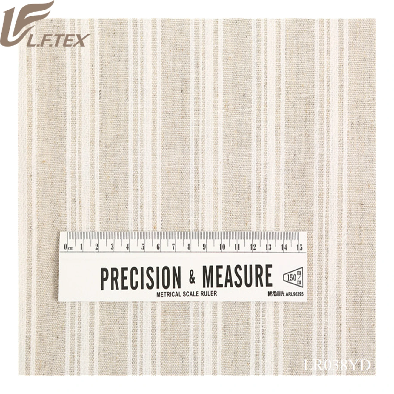 2020 Rayon fabric woven Thailand linen textile shining metallic lines for garment home decor