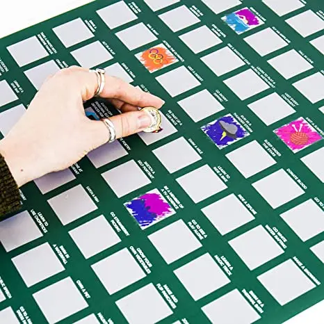 Gift Republic Scratch Off Bucket List Poster 100 Things to Do