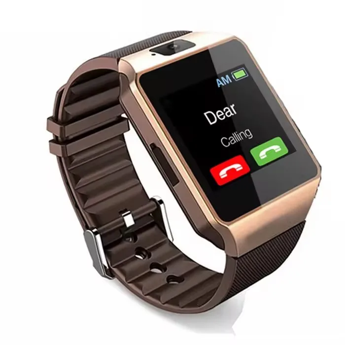 2024 Hot Sale Smart Watch Dz09 Smartwatch With Camera Bt Support Android Ios With Sim Card Factory Price Android Smart Watch