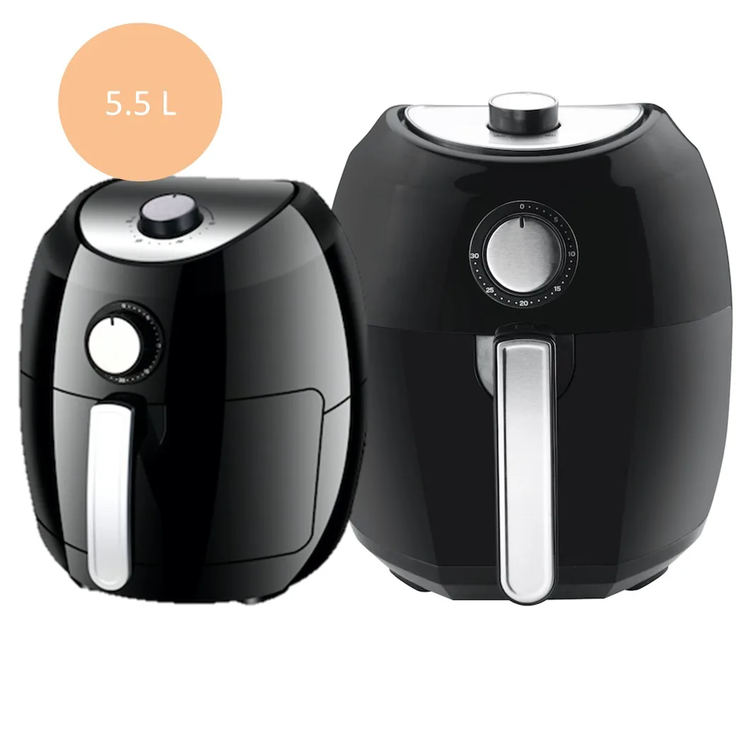 Deep Air Fryer 5.8 Quart Comes With Recipes & CookBook timer temperature control & detachable basket Electric Deep Air