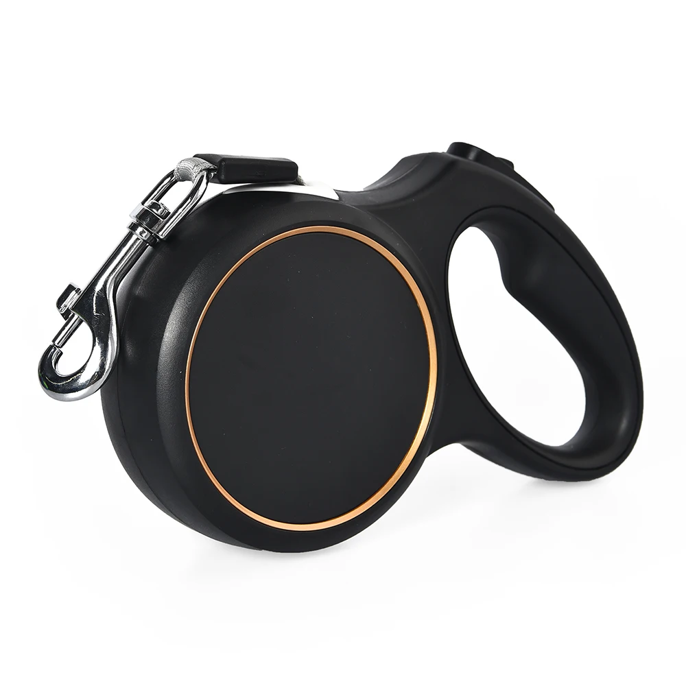 Сверхмощный поводок для собак с одной кнопкой и блокировкой, 360, Выдвижной Поводок для собак без спутывания