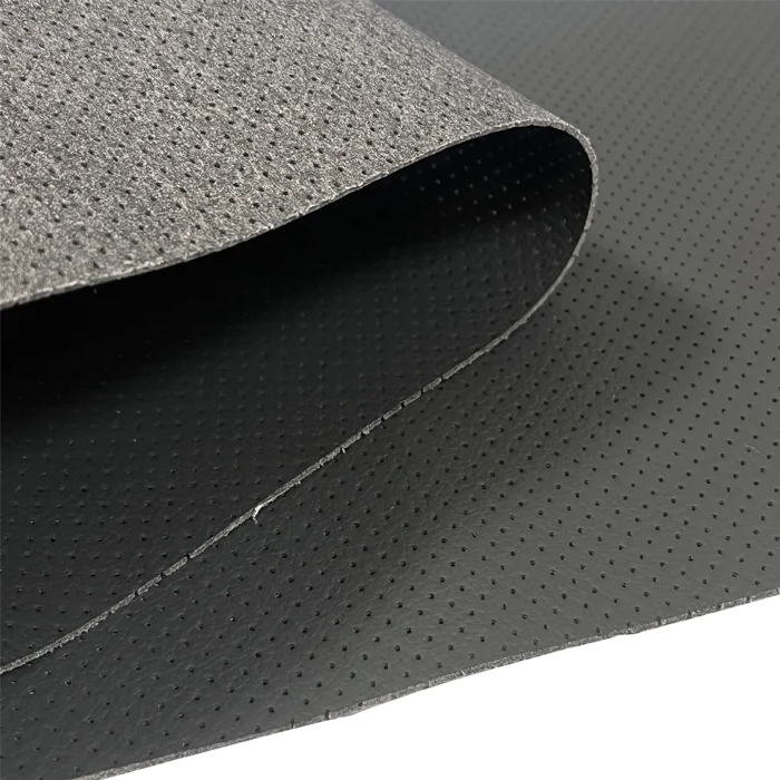 Printed Pu Custom Leather Fabric Design Leather Fabric Perforated Leather Material For Car Seat