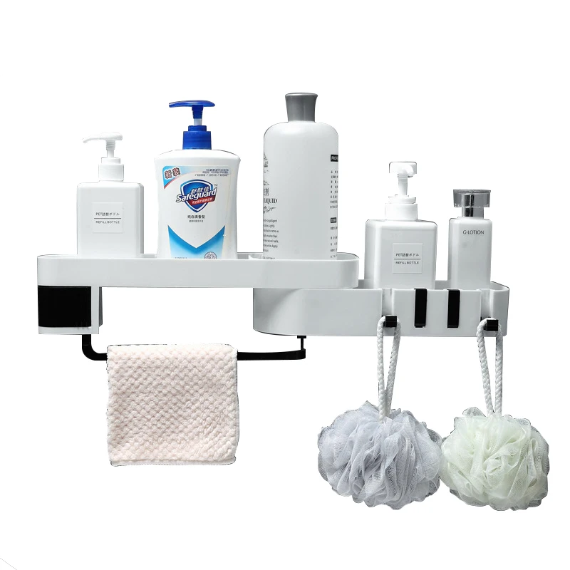 Bathroom cosmetic storage rack bathroom shelf bathroom plastic waterproof storage rack