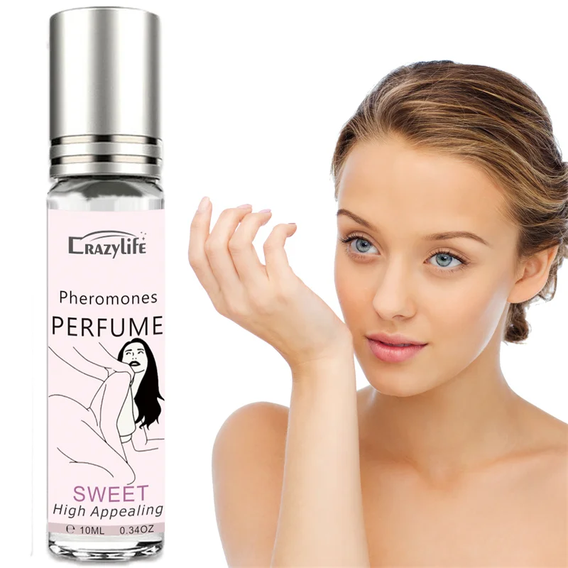 10ML Pheromones Roll-On Perfume Spray Women Male Attention Premium Scent Orgasms Body Emotions Spray Flirt Perfume