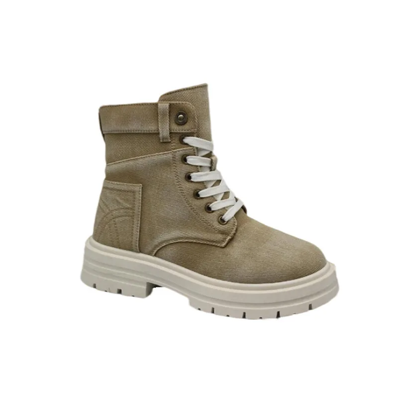 New design vintage style women boots outdoor shoes