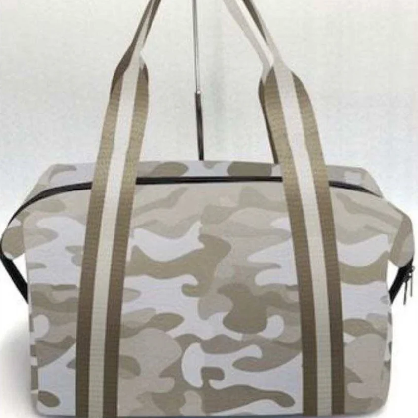 2021 Neoprene travel bags wholesale foldable travel duffel bag neoprene waterproof gym duffel bag