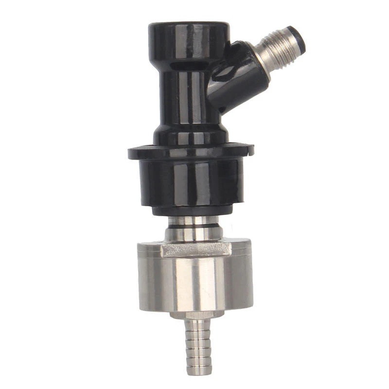 Stainless Steel Carbonation Cap for Soda PET Bottles Ball Lock Carbonation Cap