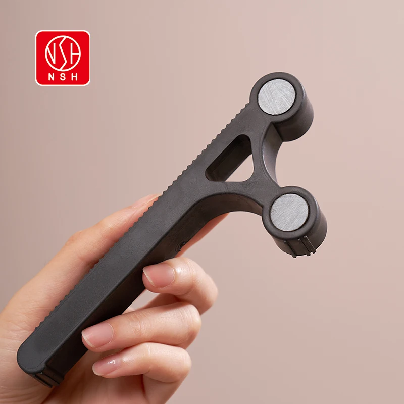 NSH 6256 With magnet door stop Windproof door stop wedge windproof door stop Child safety clamp hand card