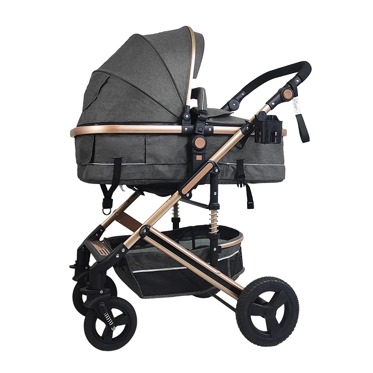 New Product China Stroller Baby Travel System Foldable High Quality Luxury Baby Pram 3 in 1 Stroller For Baby