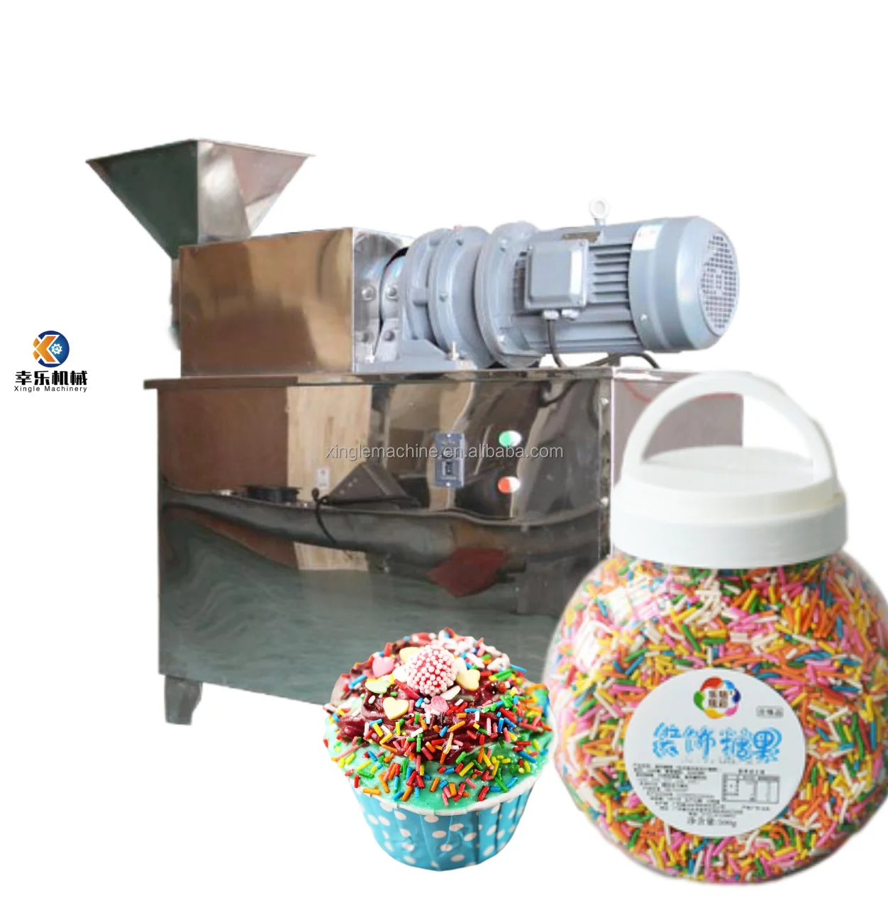 Stainless Steel China supply Industrial high quality  Salt Sugar Sprinkler sprinkling production machine for Sale
