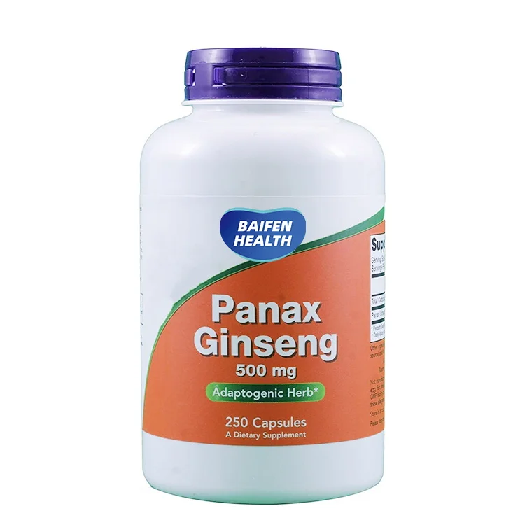 OEM Ginsenosides capsules Ginseng Extract Capsules