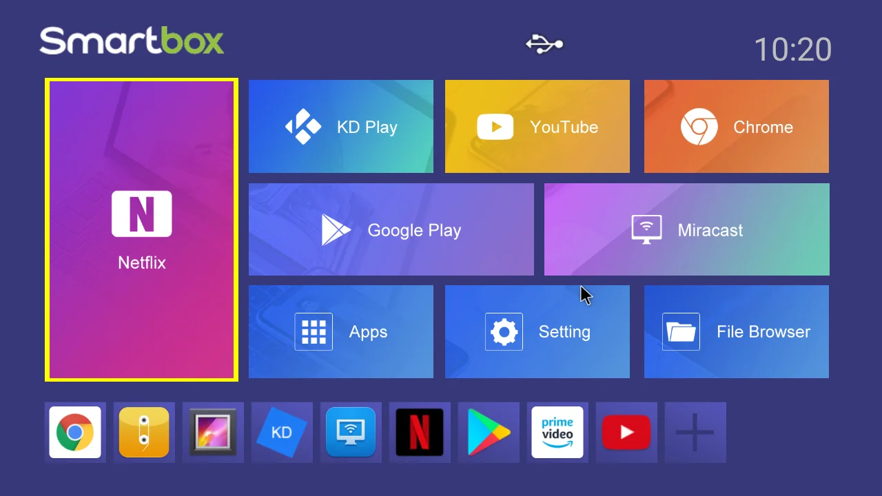 Accept OEM Design Android 10 Amlogic S905W/ Rockchip/ Allwinner X96Q  4K TV Box