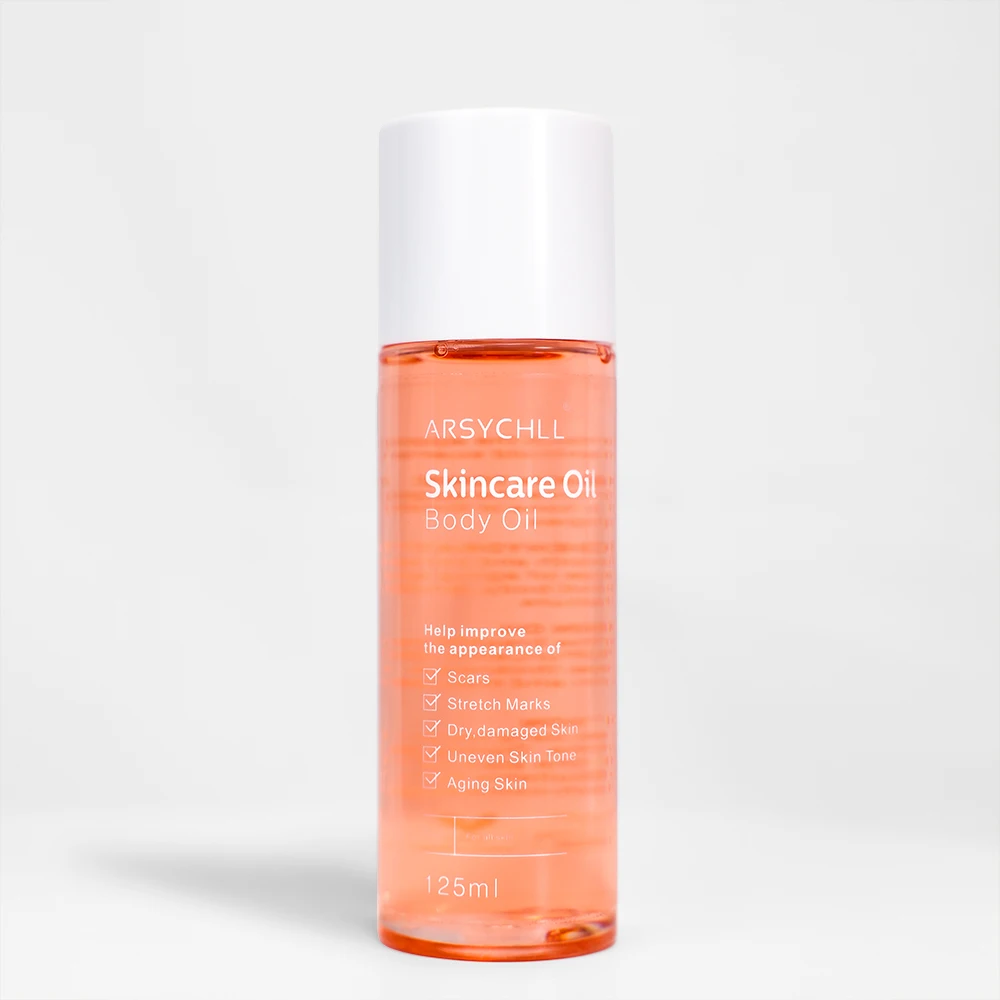 In Stock Private Label Oem Natural Organic Skincare Face Body Massage Oil With Vitamin A,E For Anti Acne Anti Aging Moisturizing