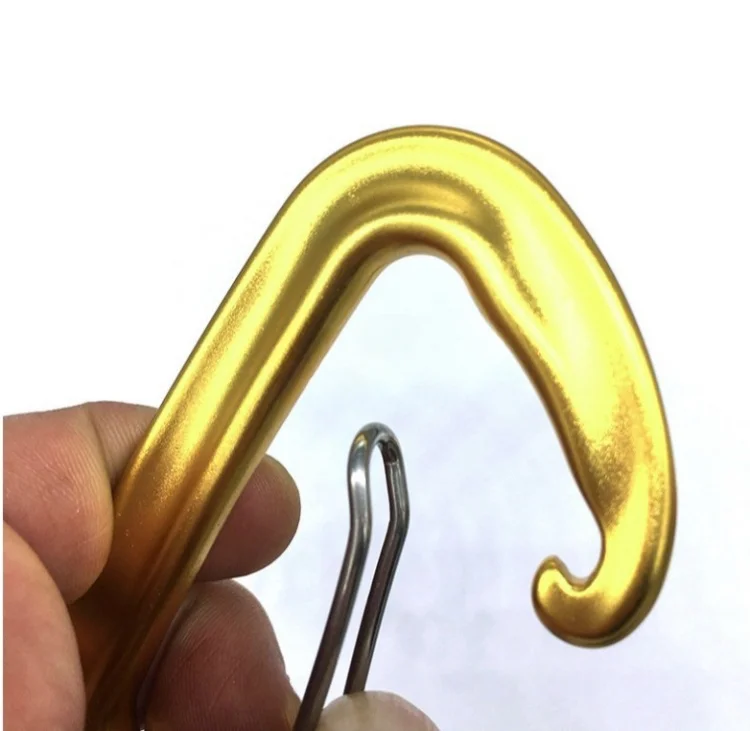 12KN Heavy Duty Carabiner Clips  Small Carbineers for Hiking Camping Hammocks Keys Keychains Dog Leashes Ideal for Outdoor