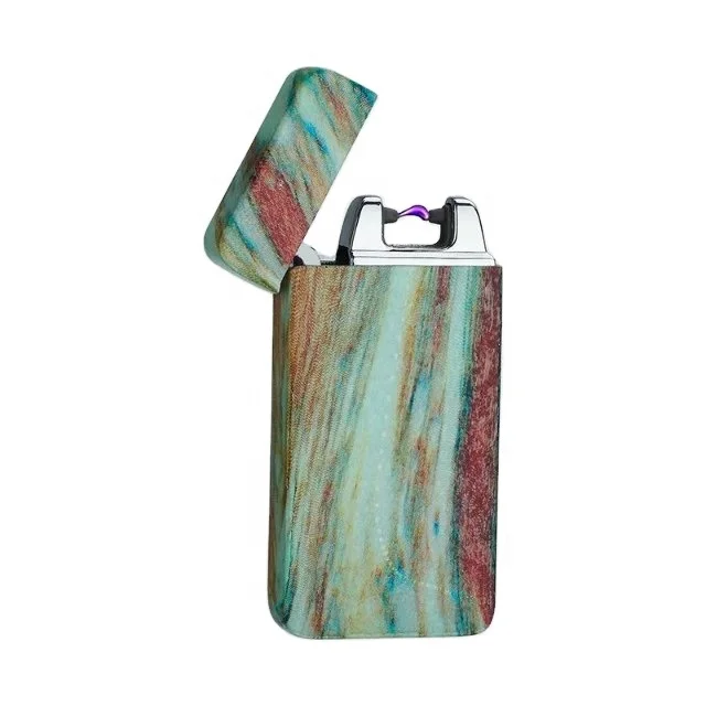 XY830605 High Quality Electric Cigarette Smoking Accessories Single Arc USB Lighter Rechargeable Metal Lighter