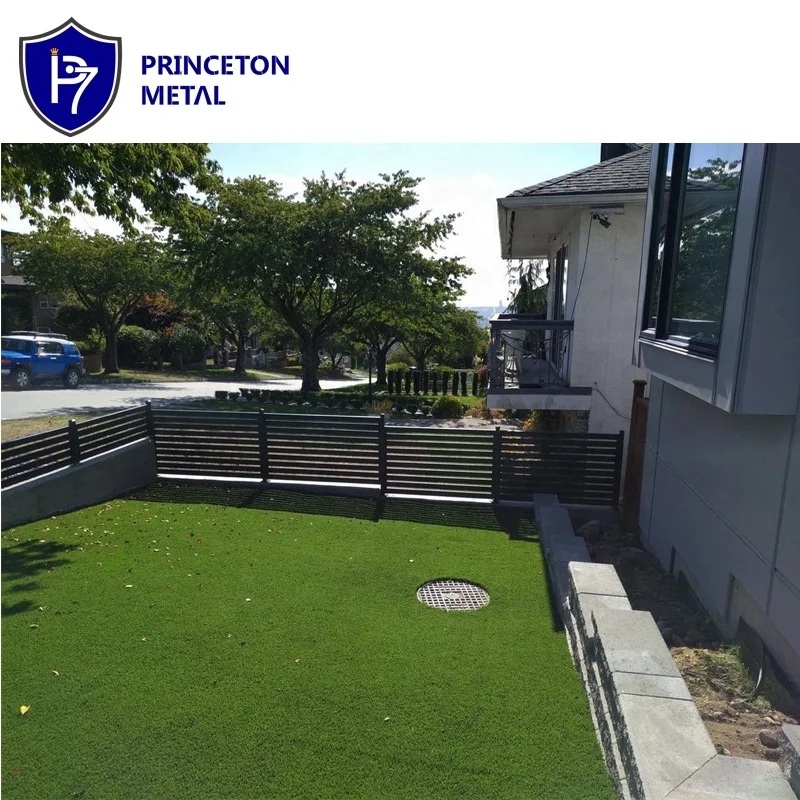 panel material outdoor wall home fencing strong customization aluminum fence