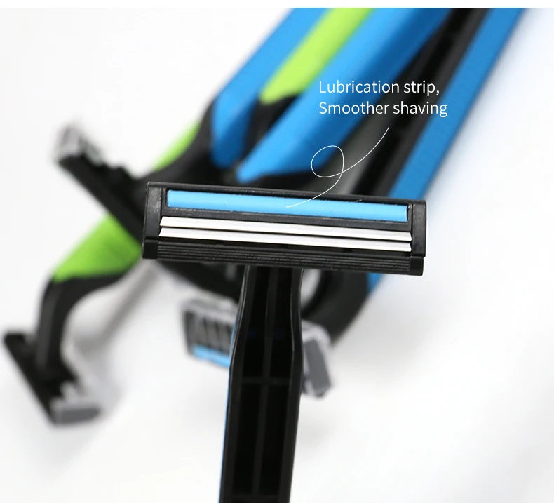 OEM New Design Disposable Face Body Shaving Razor Men Double Blade Shaver Razor