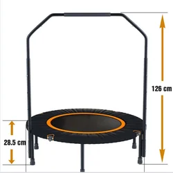 32inch 40in Folding Professional Silent Fitness Mini Trampoline for Adults