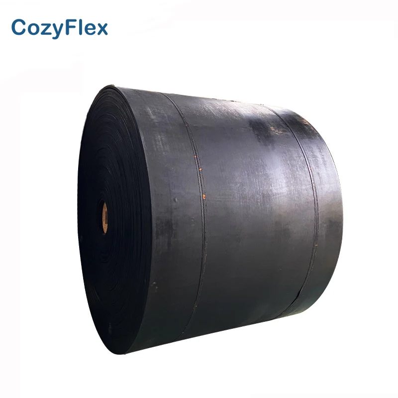 Hot Sles High Quality Belt Rubber Conveyor Used Industrial Polyester Canvas Rubber Conveyor Belt For Sand/Mine