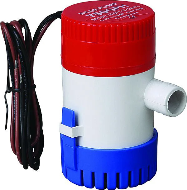 Bilge Pump 3500 GPH Portable Submersible Bilge Pump 12V 24V Boat Marine Yacht Camping
