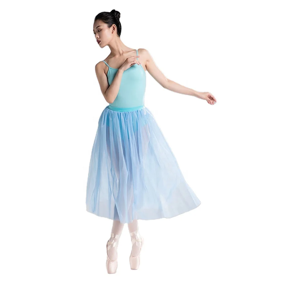 Girls Two-layers Romantic Ballet Tutu Skirt