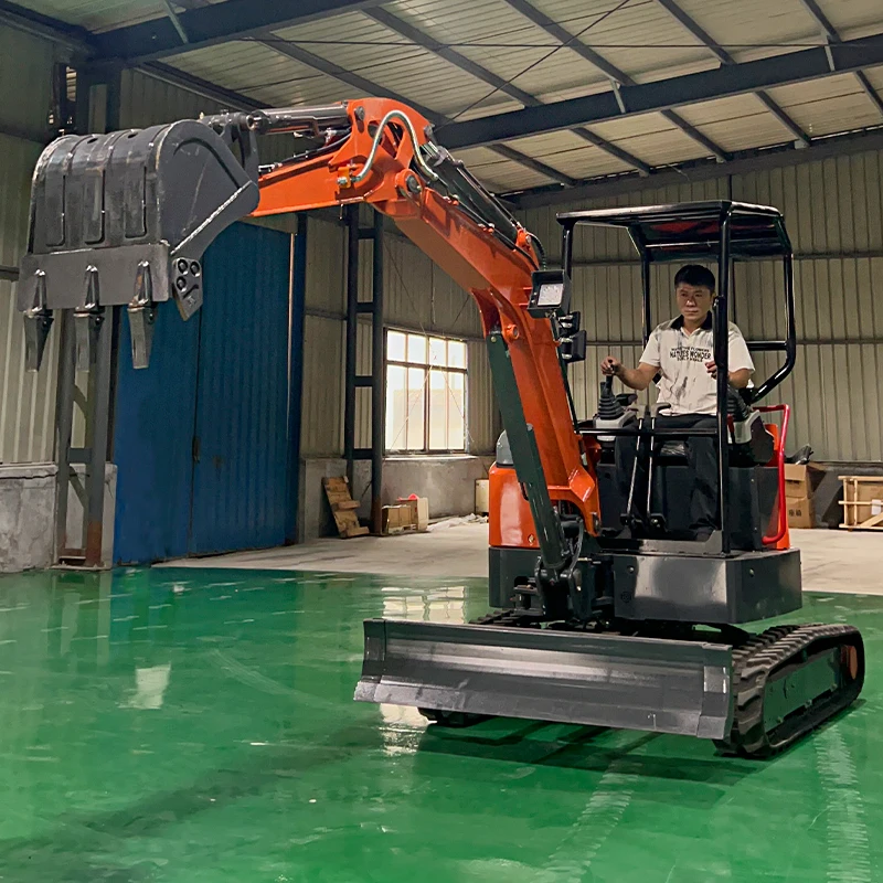EPA 2.8 Ton 3 Ton 3.5 Ton Mini Excavator Hydraulic Diesel Crawler Digger Main Arm Swings Left And Right