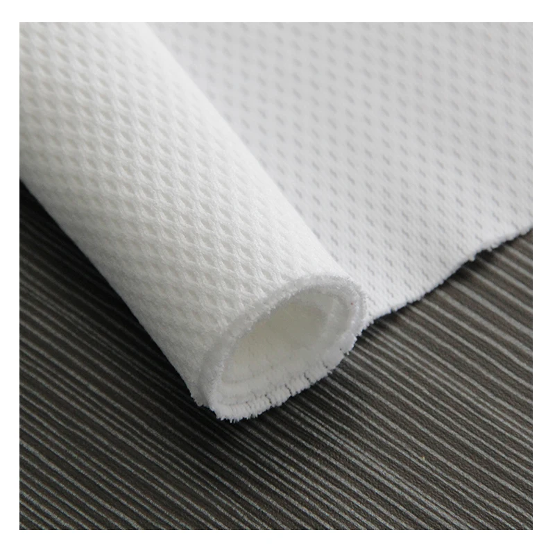 100 polyester tricot knit mesh for clothing and breathable garment fabric