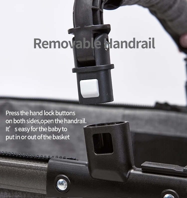 Baby carriage folding adjustable and portable Large space Baby Stuff