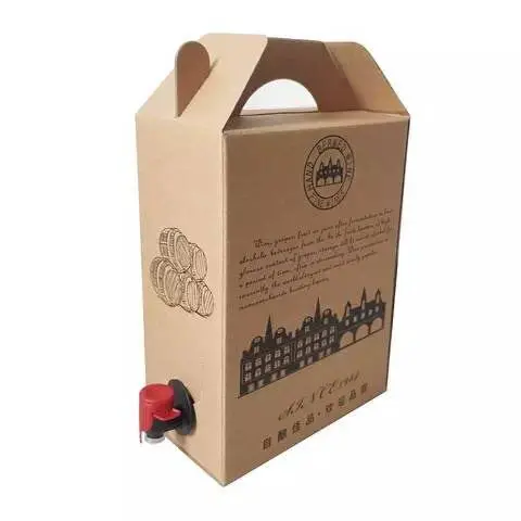 Aluminum plating in box liquid wine beverage plastic packaging bag with dispenser emergency water bag