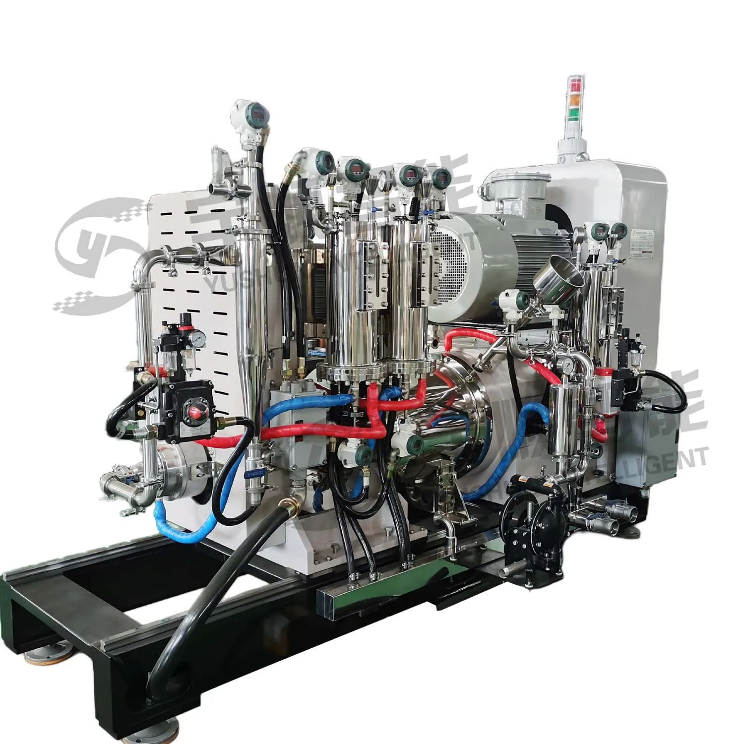 China 30L High Efficiency Bead Mill Horizontal Industrial Ink Grinding Milling Machine for Good Price