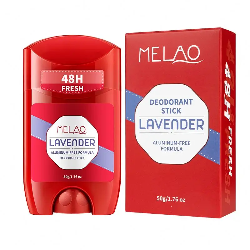 Private Label Aluminum Free Deodorant Stick Lavender & Chamomile For 48h Odor Protection Strawberry Refillable Deodorant Homme