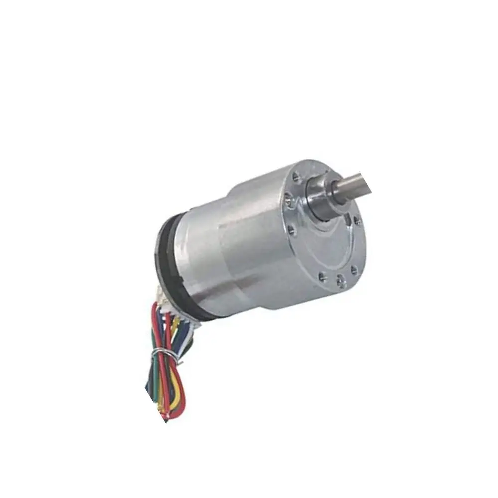 
High Torque Low Speed 6V 12V Dc Electric Wheel Motor Gear Box With Encoder 