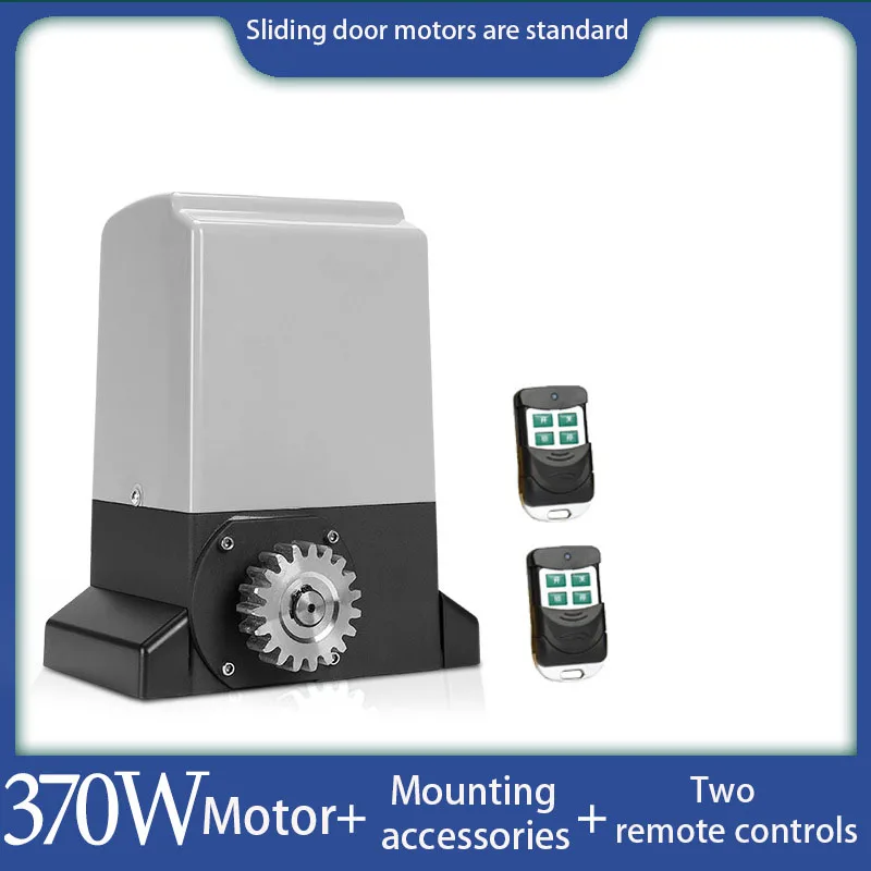 High Speed Auto Sliding Gate Motor with Solar Panel Backup Battery Sensor Smart Access Flash Alarm Light