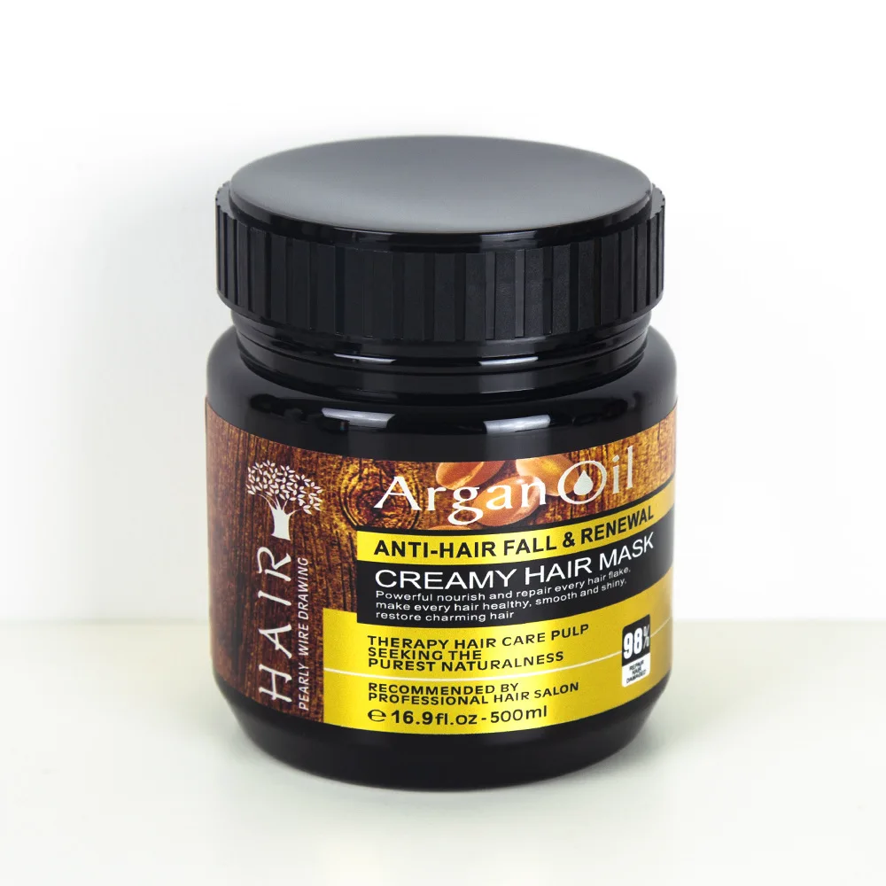 OEM Private Label Hydrating Argan Oil Hair Mask Steam Free Protein Masque Keratin Smooth Hair Mask