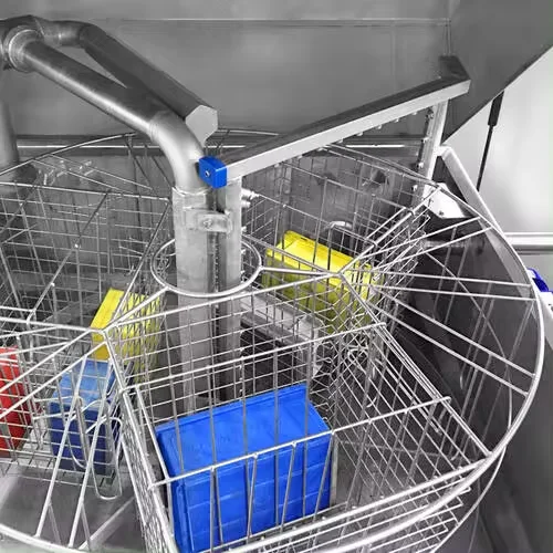 Factory OEM SS304 316 Stainless steel storage baskets woven metal basket thick drain basket for cleaning and disinfection