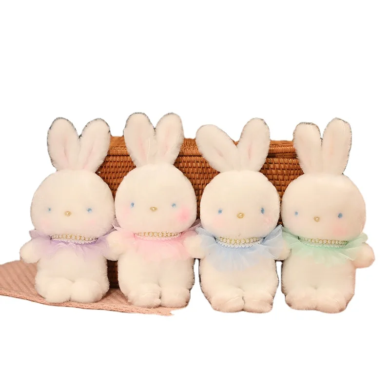 A963 Animal Plush Dolls 5-6cm Kawaii Rabbit Bear Sheep Stuffed Toys Mini Girl Plush Claw Machine Doll Accessories Wholesale