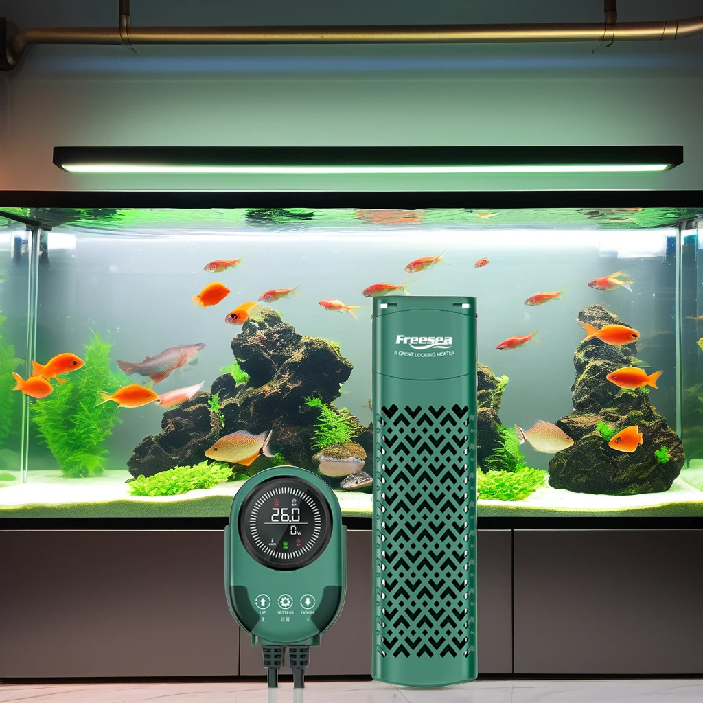 Freesea 50W 100W 200W 300W 500W 800W 1000W 1200W Overtemperature protection Dual probe induction PTC Aquarium Heater