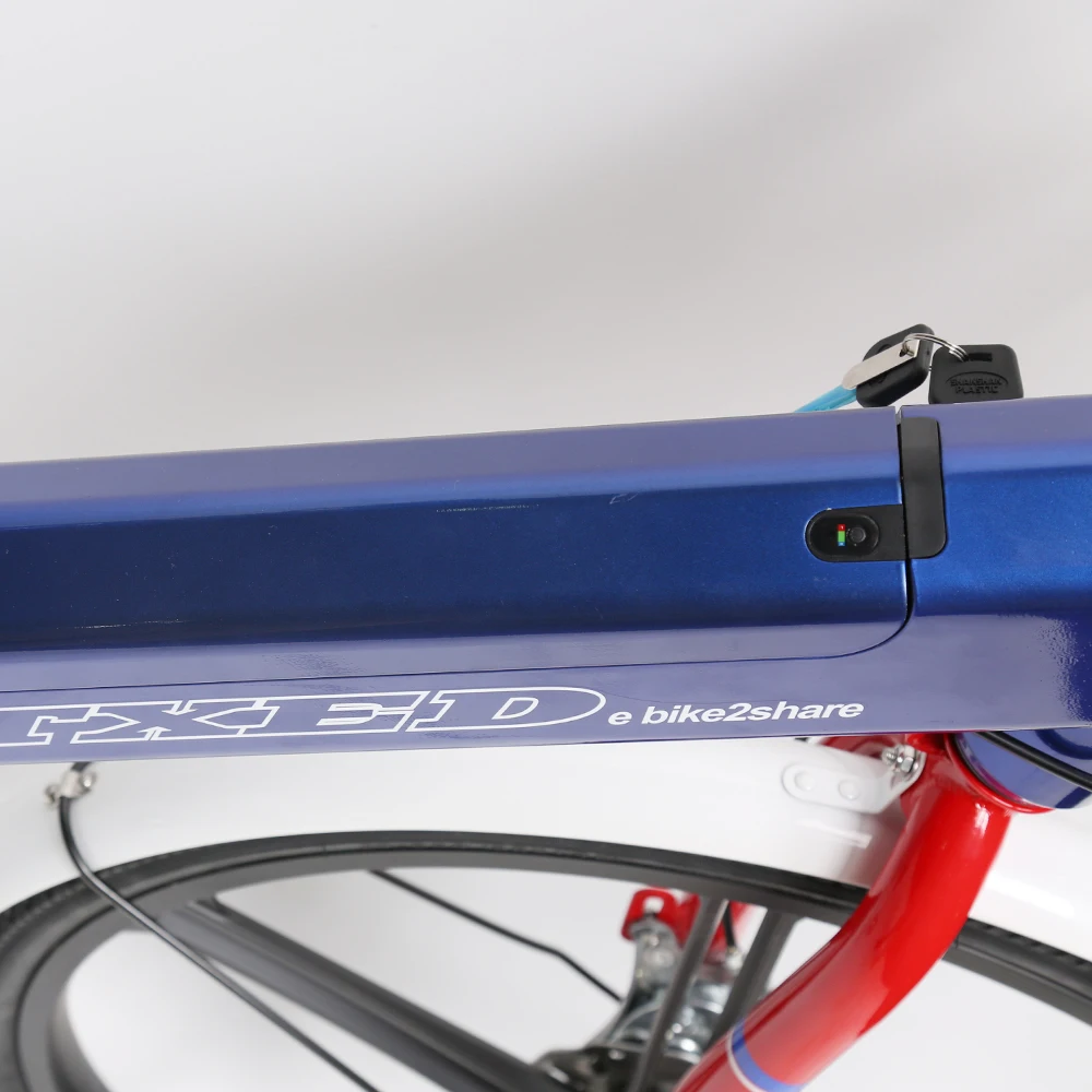 TXED 26 Inch Hidden Motor Electric Bike with Integrated Wheel Share Ebike