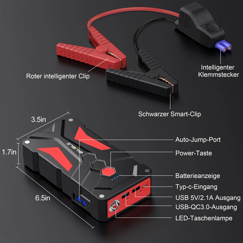 car jump starter with socket multi-funtion jump starter q7 99800mah multifunction portable car jump starter