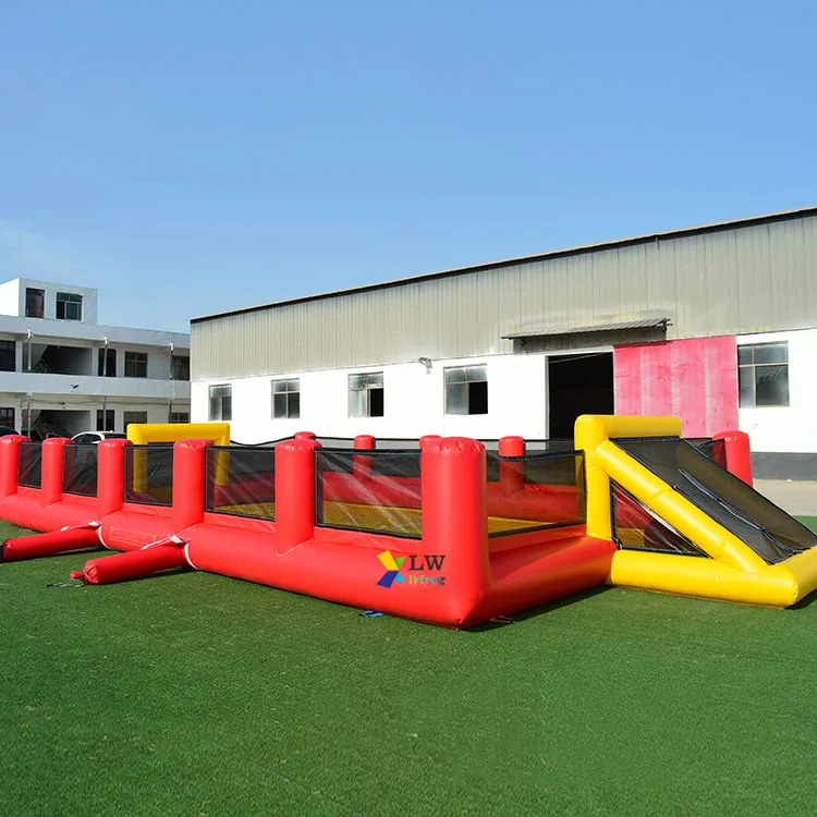 Outdoor High Quality Sport Game Inflatable soccer field Inflatable football Pitch inflatable football Court Arena For Sale