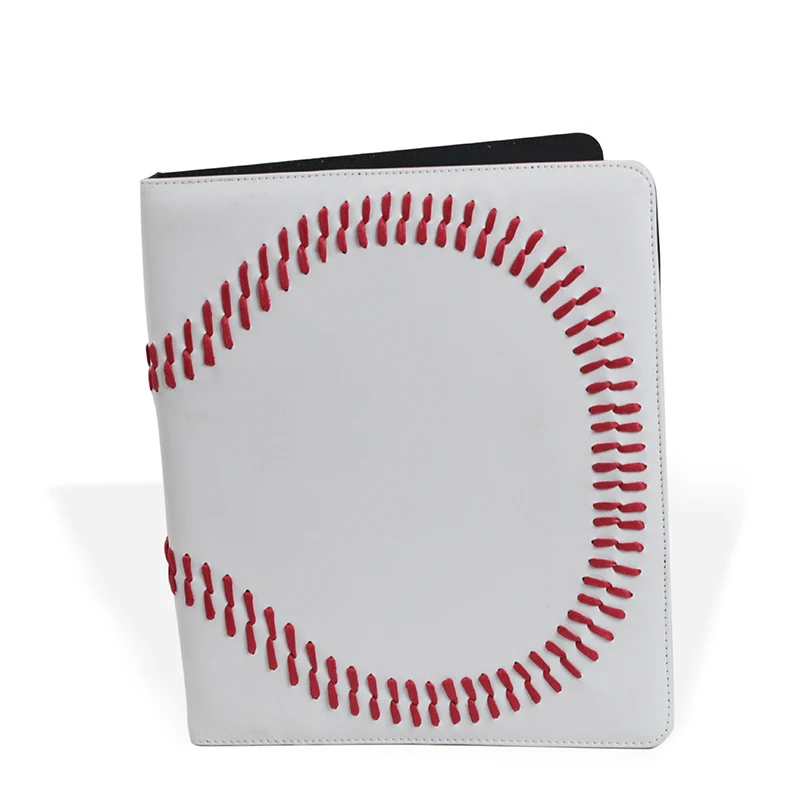 BSCI фабрика Amazon модный дизайн прозрачная папка на кольцах под заказ держатель карты из искусственной кожи бейсбольная папка
