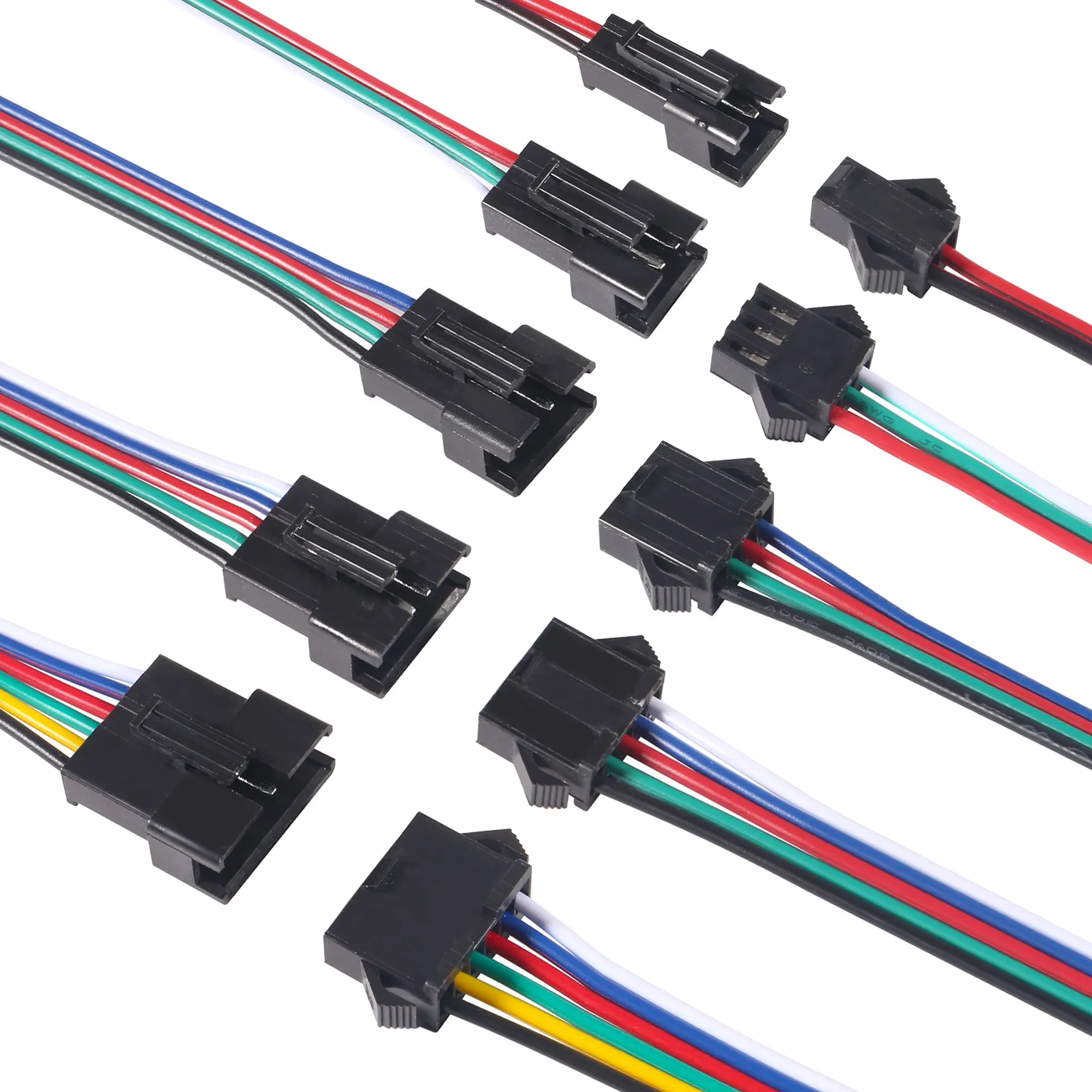 Custom Wiring Harness Custom JST Cable Harness Wire for Medical Device LED Display cracked lad screen lcd display