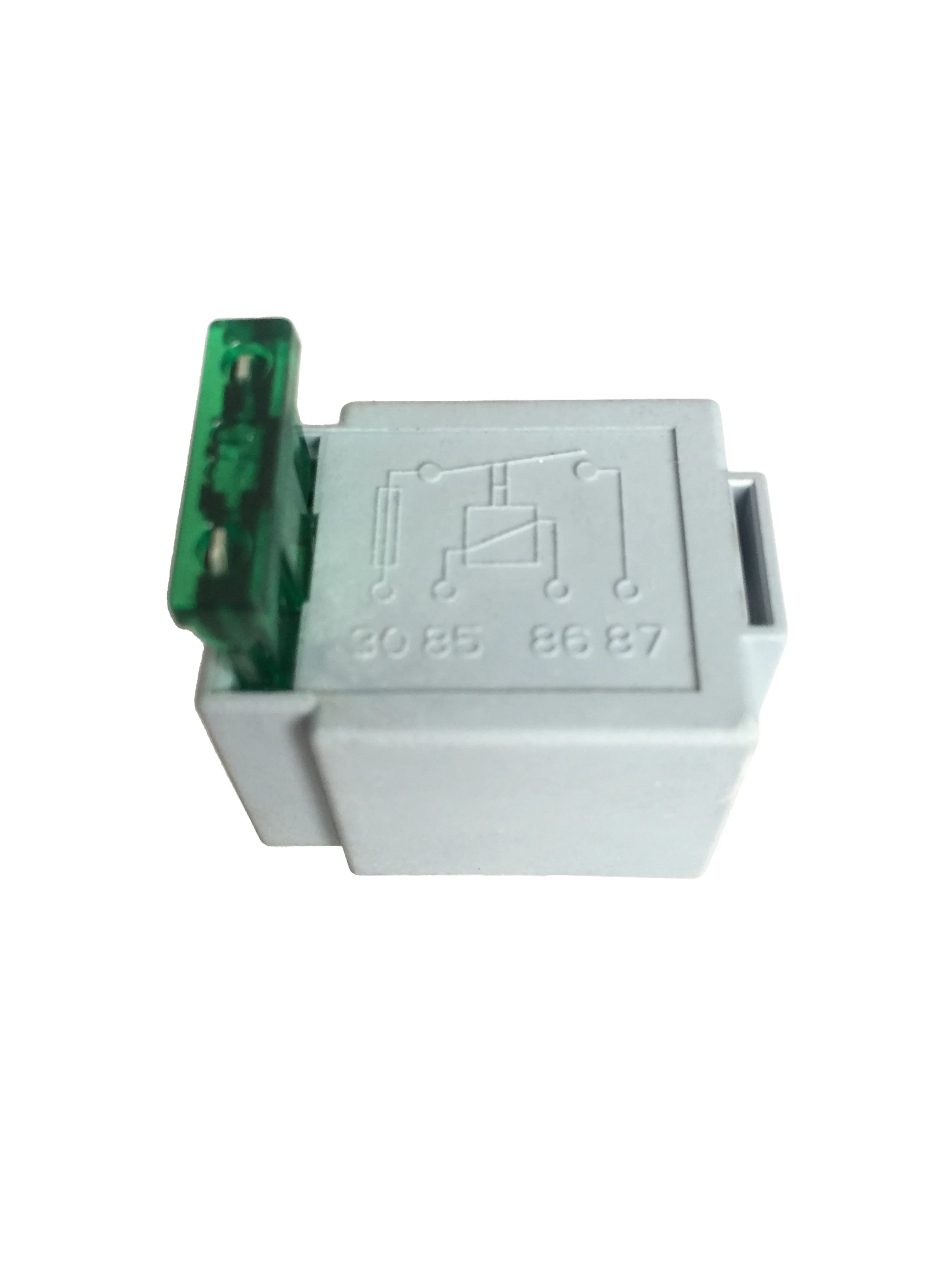 Automotive Car Relay 28x28x25.5mm 30A 4 Pins Universal 12V 24V 40A 60A Rated Isolation Current With Auto Fuse